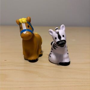 Little People Horse and Zebra Set 2011/2016